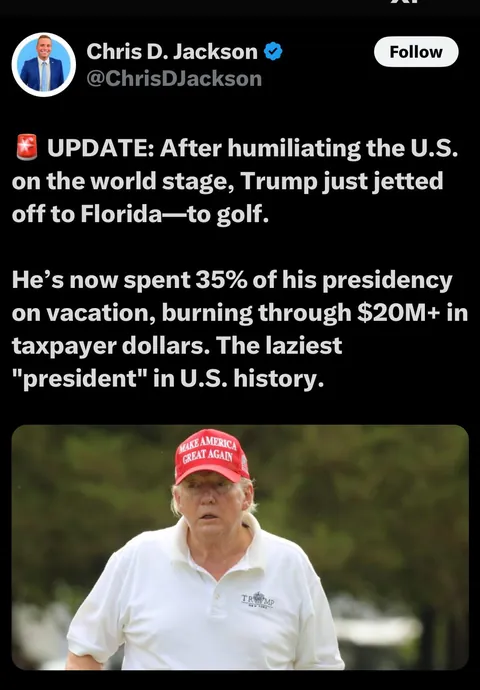 Embarrass USA. Play golf. A near daily occurrence.