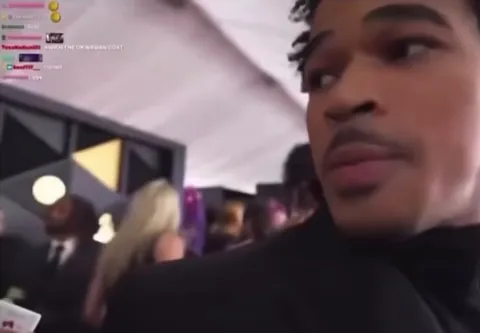 Plaqueboymax confused for a Grammy worker