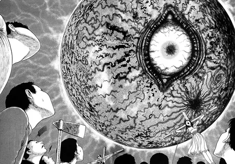 Since you guys enjoyed my previous Junji Ito recommendation then check out another favorite of mine: Hellstar Remina. A scientist discovers a strange star in the galaxy and names it after his daughter. Soon the "star" begins displaying some disturbing behavior...