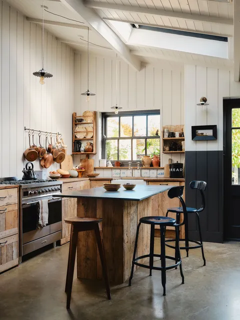 Kitchen in a renovated Victorian cottage, Sussex, England [1800x2400]