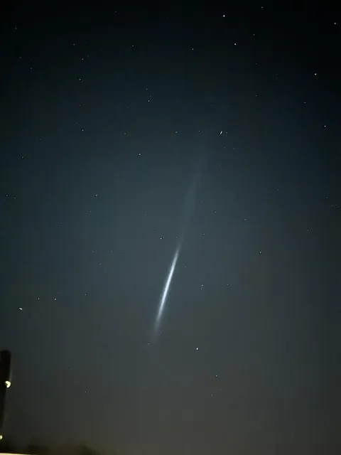 What is this in the sky over Germany right now?