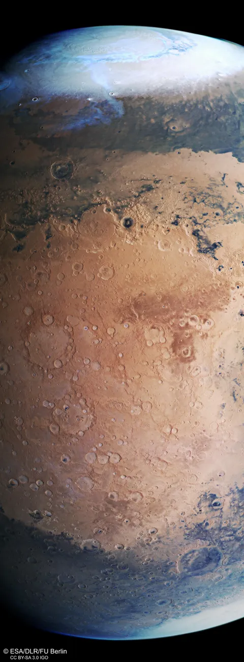 New image of Mars from the Mars Express