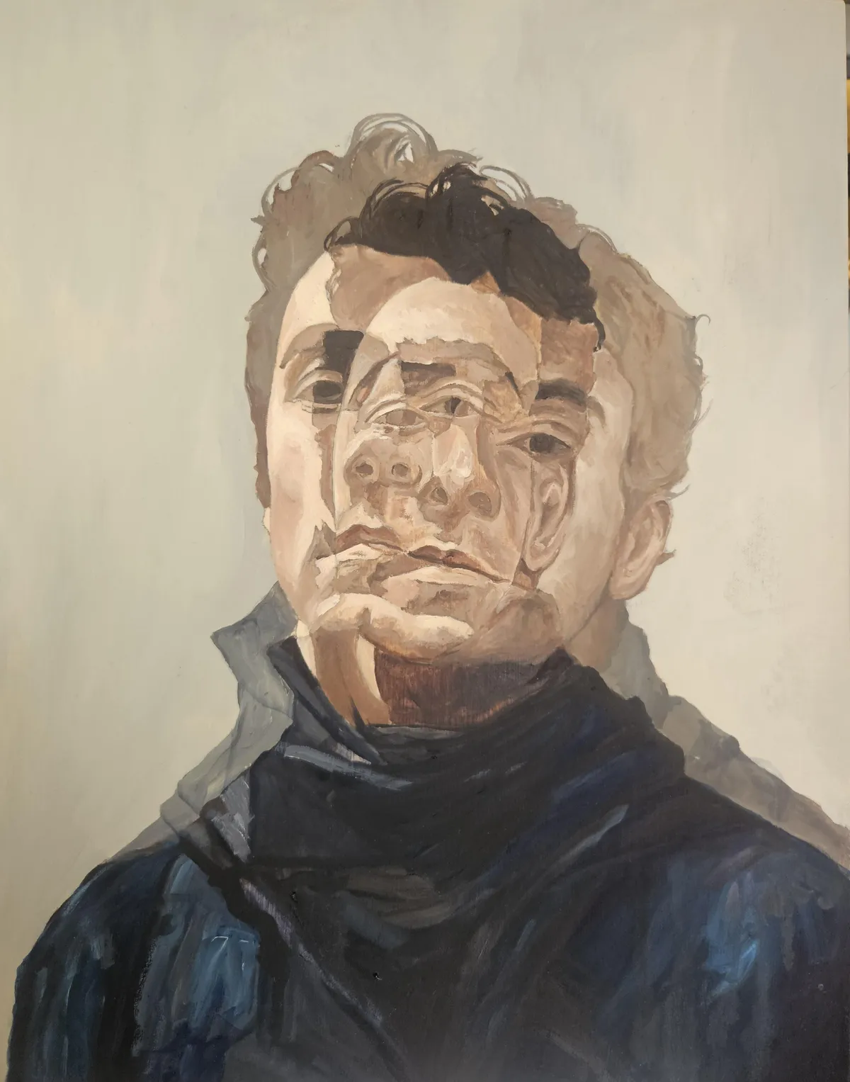 Untitled, u/Cthulhu1111111, Oil on Wood Panel, 2024