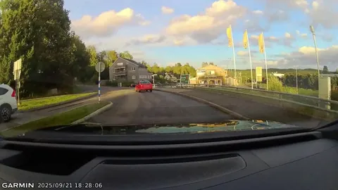 [OC] Eldery driver driving 20 km/h on a 50 km/h road and can't even stay in their own lane, preventing overtaking