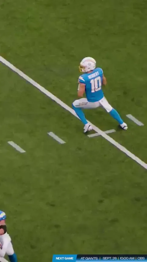 [Highlight] @chargers on IG: “justin herbert is poetry in motion”