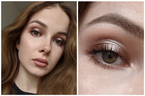 First halo eye attempt with my new natasha denona sunset palette 🏵️