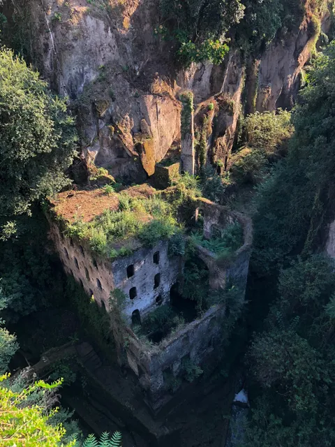 An abandoned mill in Sorrento, Italy