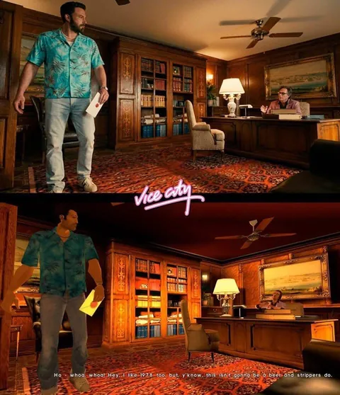GTA Vice City as a movie