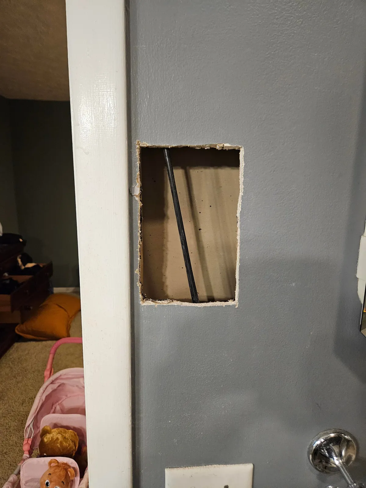 First ever sheetrock work attempt. How did I do? My other half thinks I'm insane and it was way overkill.