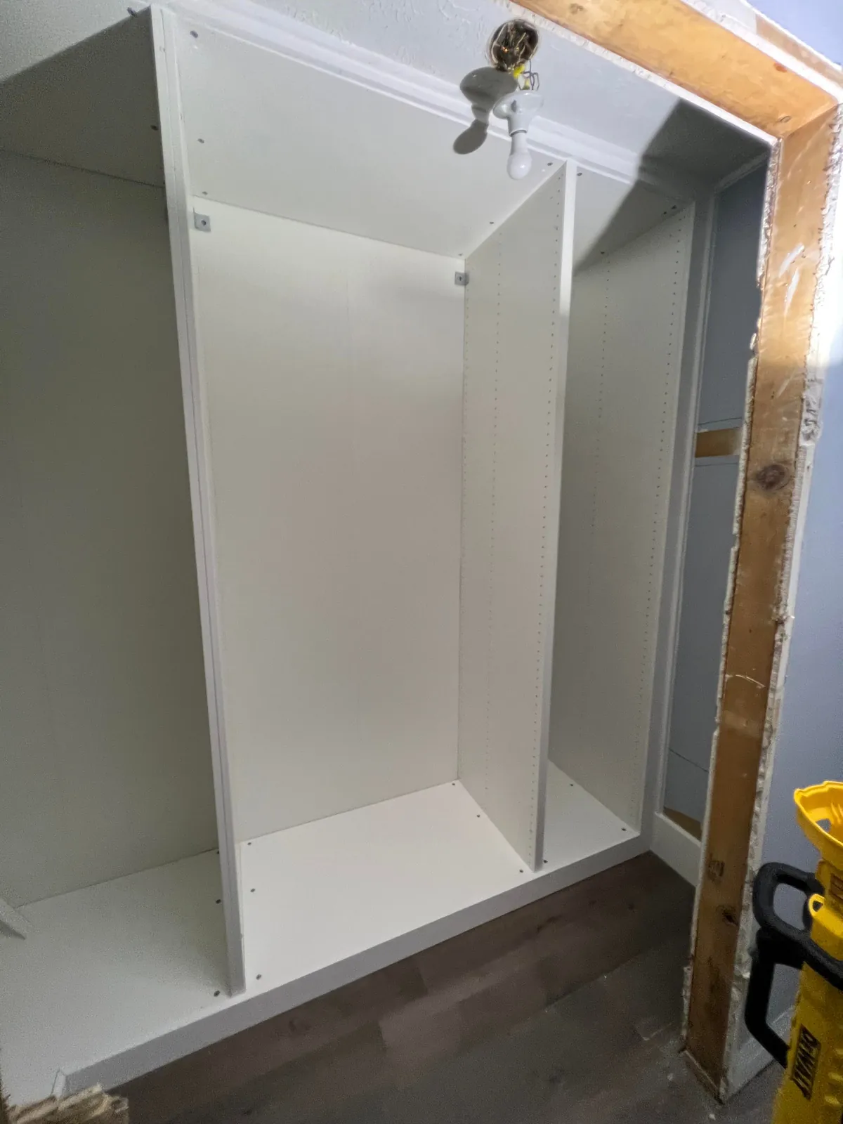 Transformed my tiny closet with IKEA 