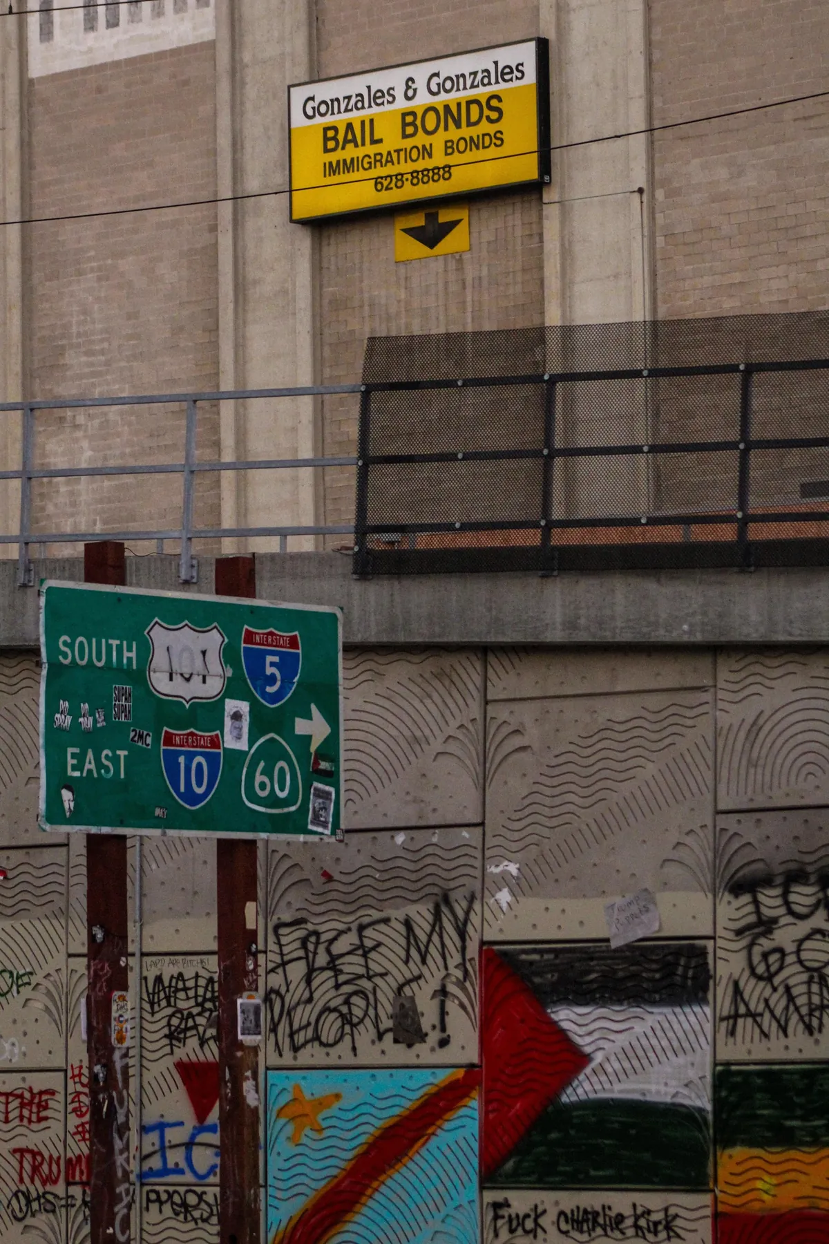Day 76 of sustained protest in Downtown Los Angeles, where it’s become an everyday part of life