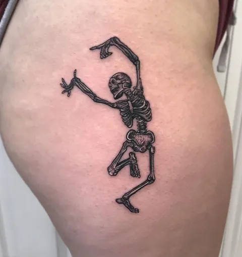 My first tattoo, done by my cousin Laura Gomez at The Ink Captain's Tattorium, Exeter, UK.