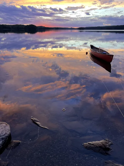 ITAP of a Maine sunset