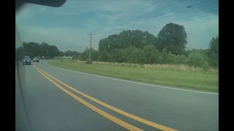 Idiot passes on double yellow and almost causes head on collision [oc]