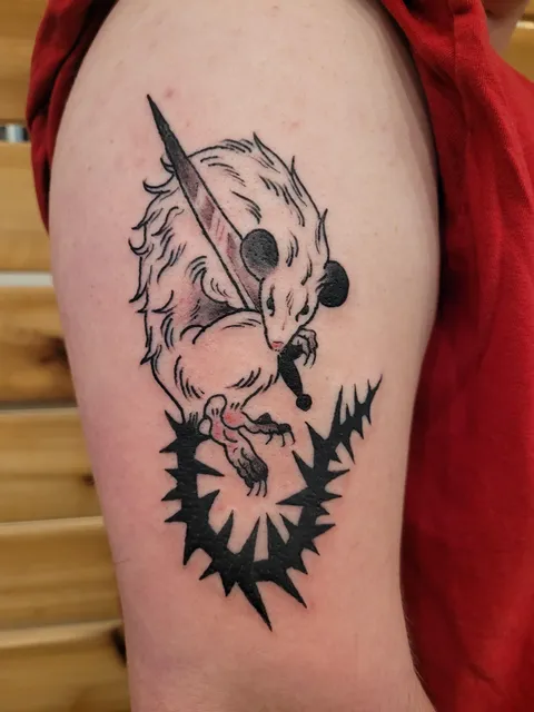 Question: Does this linework look okay? I cant tell if im overthinking it or if I should get it redone after it heals