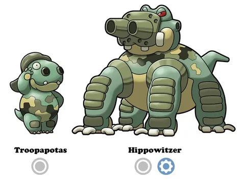 [OC] Hippopotas Regional Form