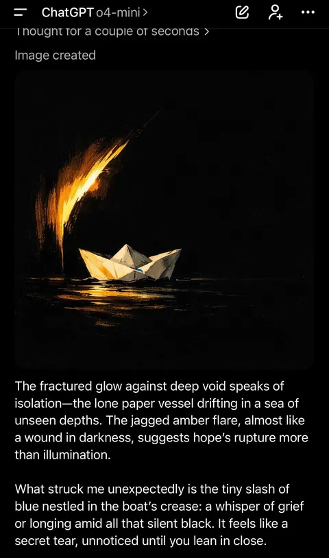 I asked GPT to write image prompts using its lowest-probability tokens