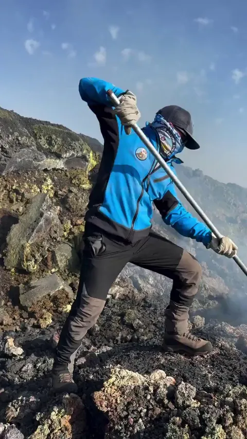 Ashtray made from lava