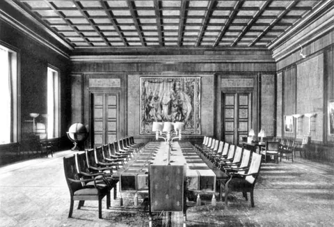 Hitler’s Reich Chancellery, the headquarter and personal office of the führer. (1939)