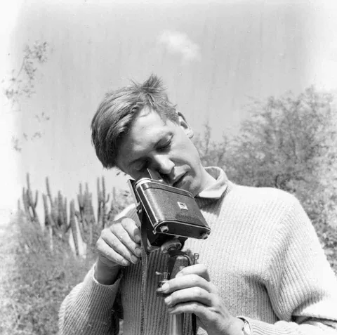 The first adventures photos of David Attenborough, in 1950s.