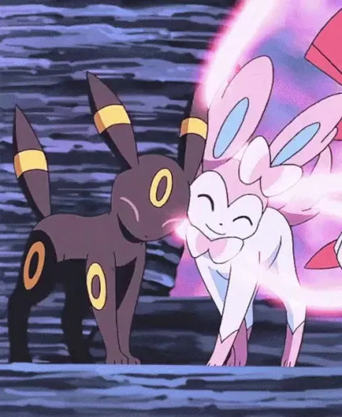 Cute Eveelution moment.