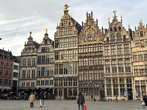 A day in Antwerp, Belgium, autumn 2025.