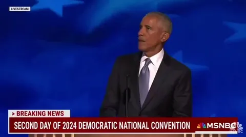 Obama makes a dick joke about Trump at the DNC