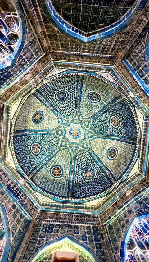 The Ceilings of Samarkand, Uzbekistan