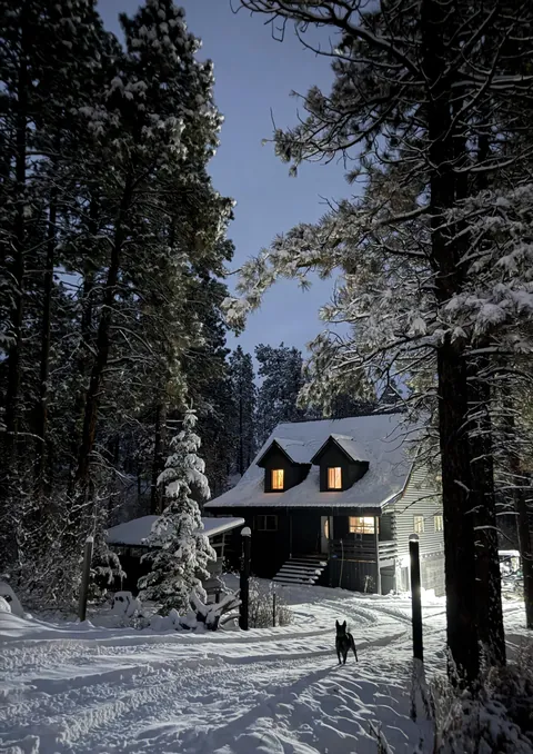 First snow of the season