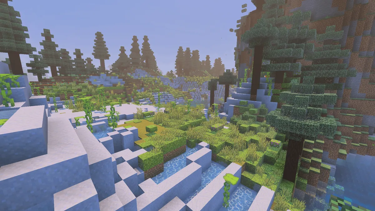 Ever seen an above ground lush cave before?