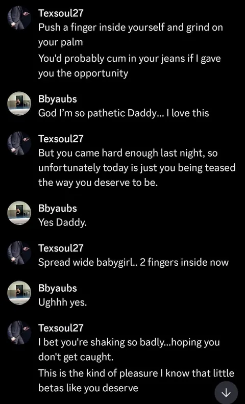 "But, but it feels too good..."