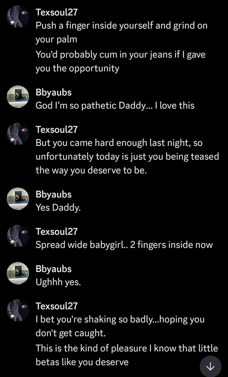 "But, but it feels too good..."