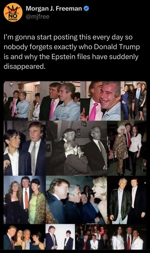 But wait, MAGA told me Trump “never went to Epstein Island” and “stopped talking to Epstein” once he found out what he did…