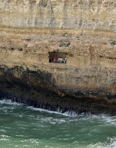 [OC] Today in Praia do Carvalho, Algarve, Portugal