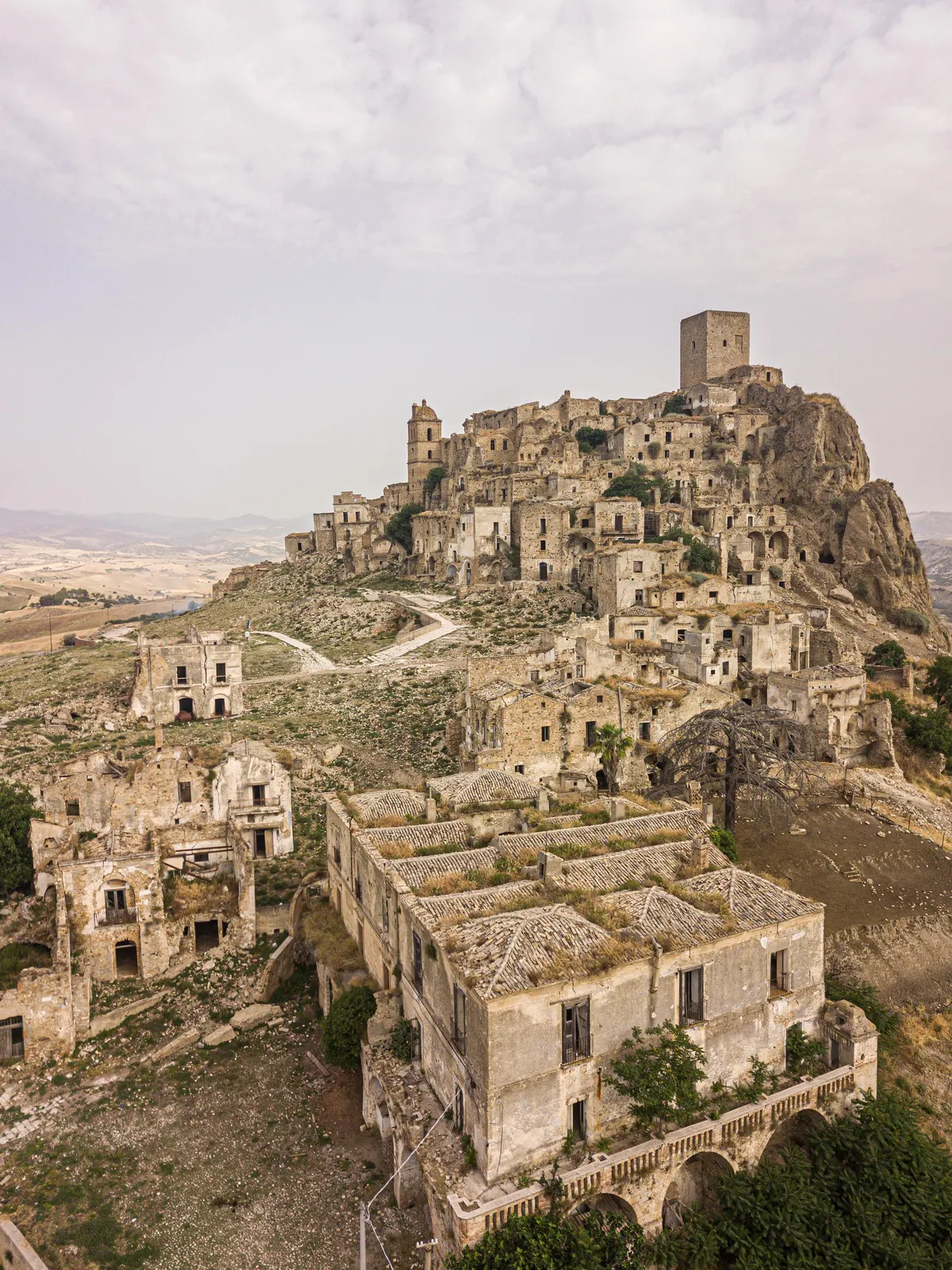Craco: a ghost town in Italy's far south