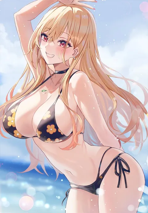 Marin at beach (Docozi)