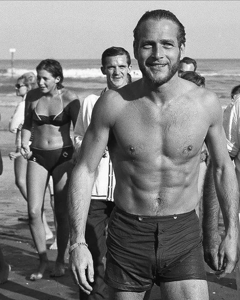 Paul Newman Venice Beach 1963