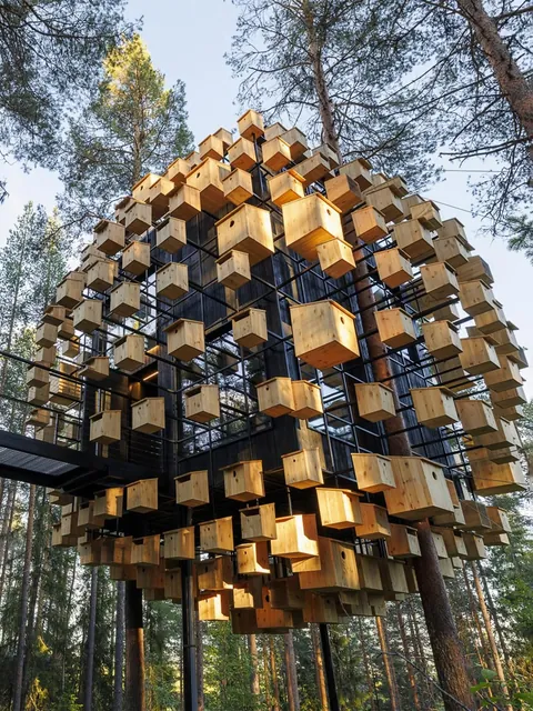 Biosphere at Treehotel by Snøhetta