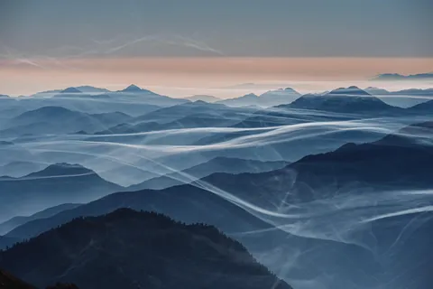 Ethereal Clouds, Mt Baldy California