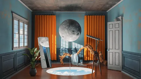 Luna, Vladimir Petkovic (me), 3D Art, 2022