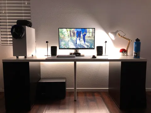 My attempt at cable management