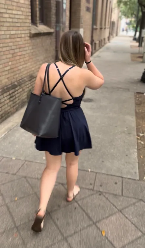 My kind of weeknight. It was a Wednesday night, went downtown for drinks at the speakeasy, and left to get fucked and filled.