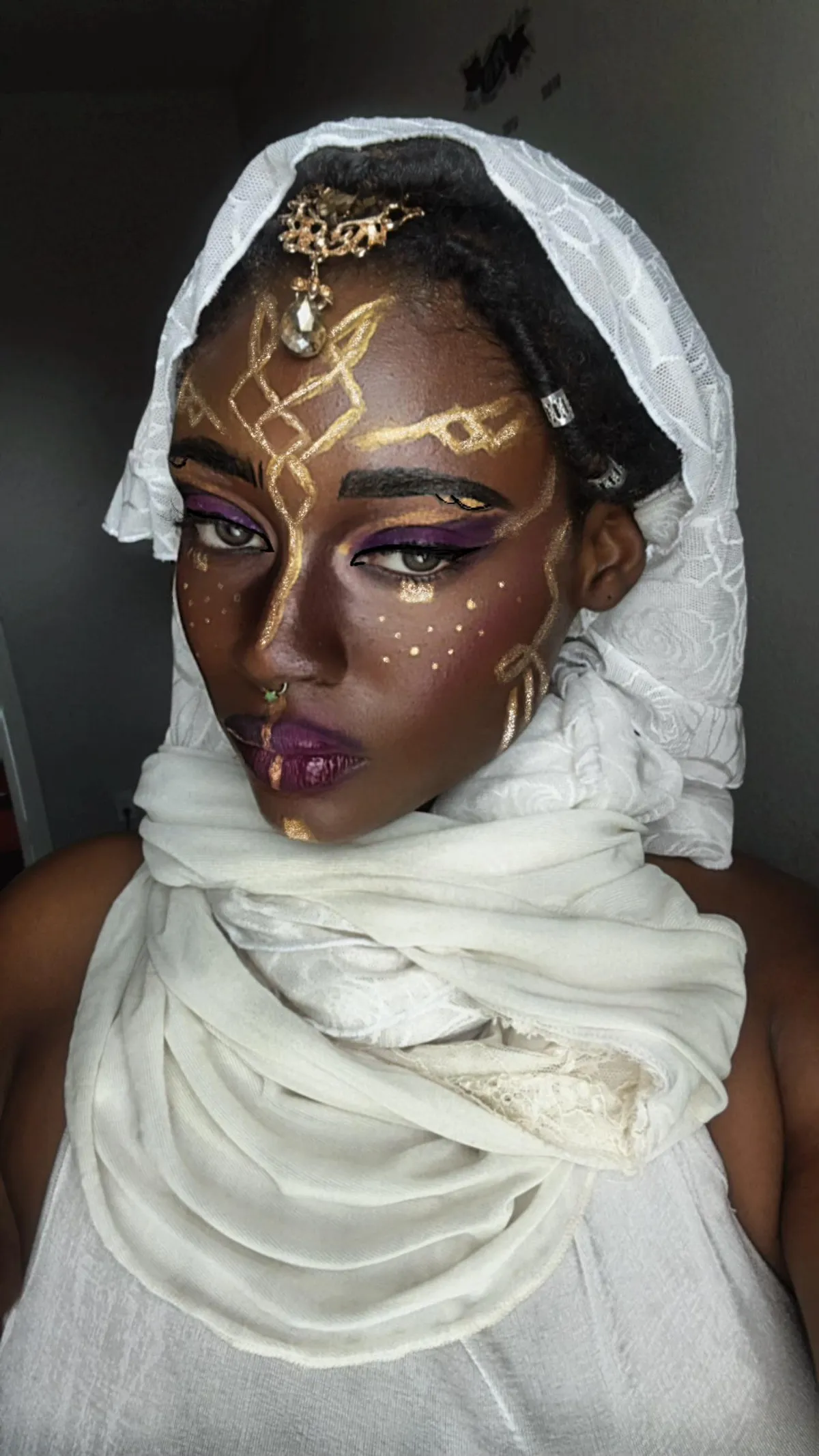 Makeup look for a cosplay today!