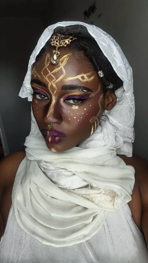 Makeup look for a cosplay today!