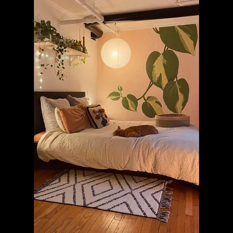 Finally finished decorating my cozy garden unit in Chicago, IL!