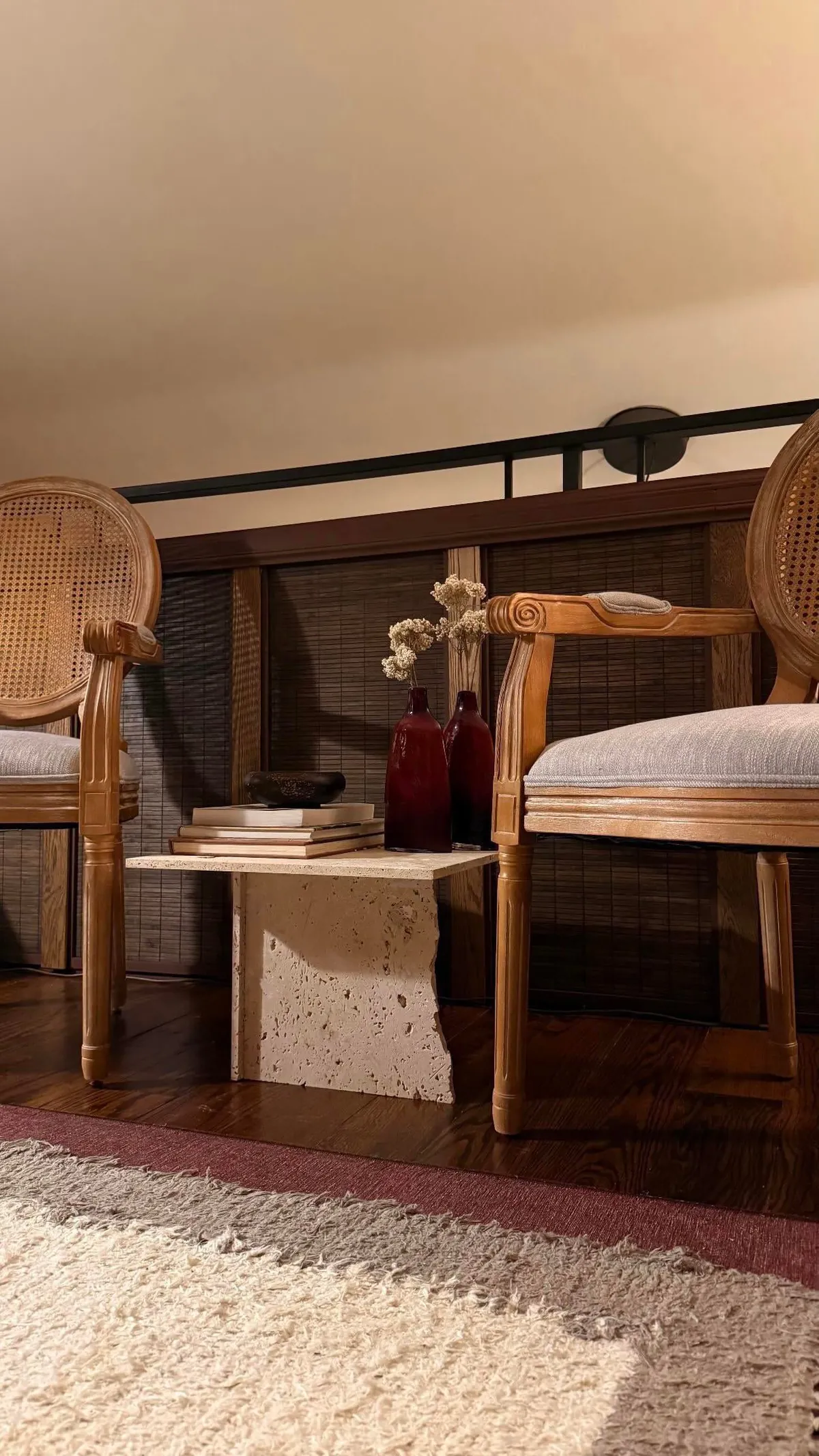 My moody self Brooklyn apt at night