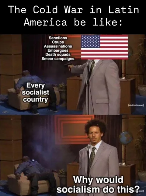 Their system wasn't a bed of roses, but the CIA didn't help much that time either