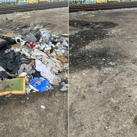 As a volunteer, I work to help remove illegal dumping in Oakland, CA