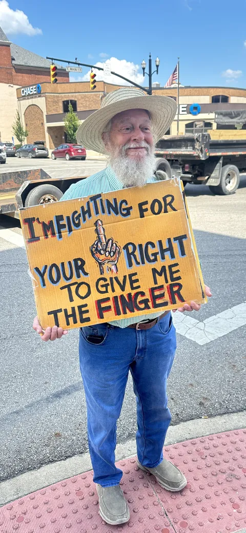 (OC) Standing on the corner of Main street in a small town in mid Ohio.