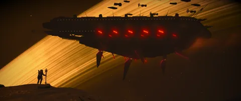 Screenshot I took of No Man's Sky